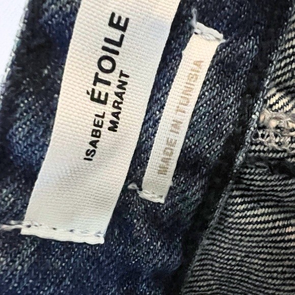 Isabel Marant Blue Denim Midi Skirt - Picture 4 of 6